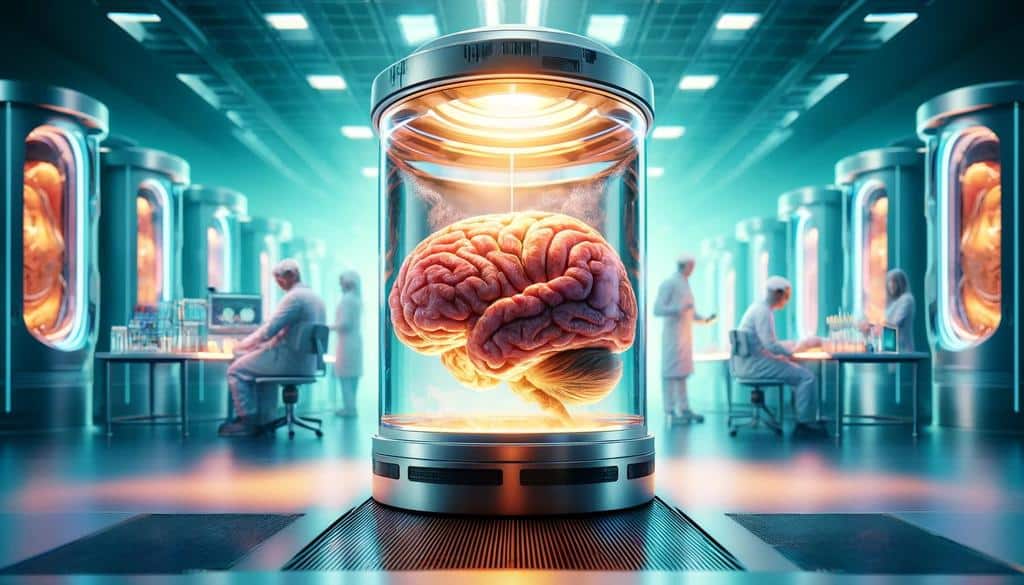 astounding brains on ice cryogenically freezing human brains