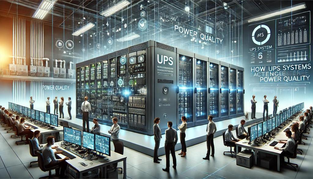 how ups systems ensure power quality