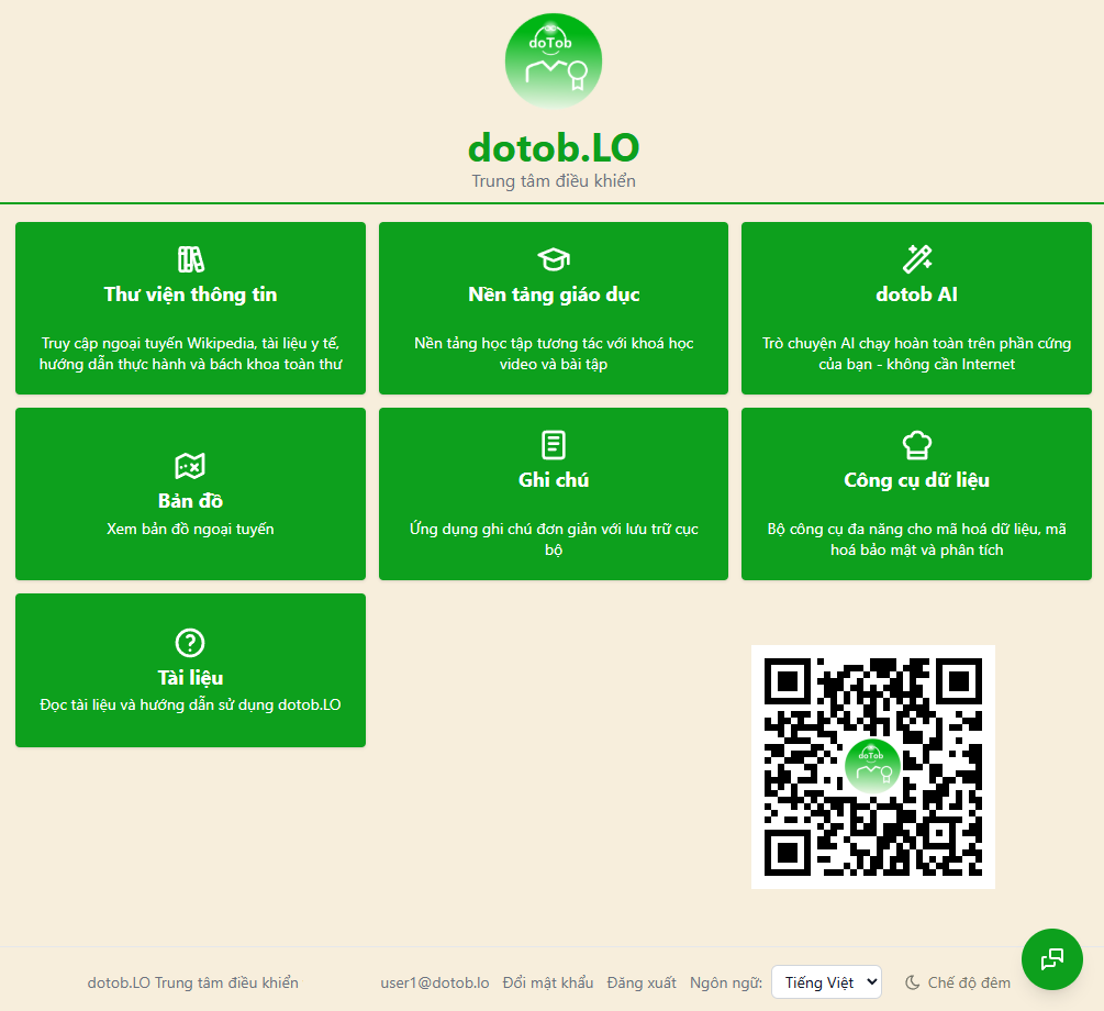 dotob.LO trí tuệ nhân tạo offline