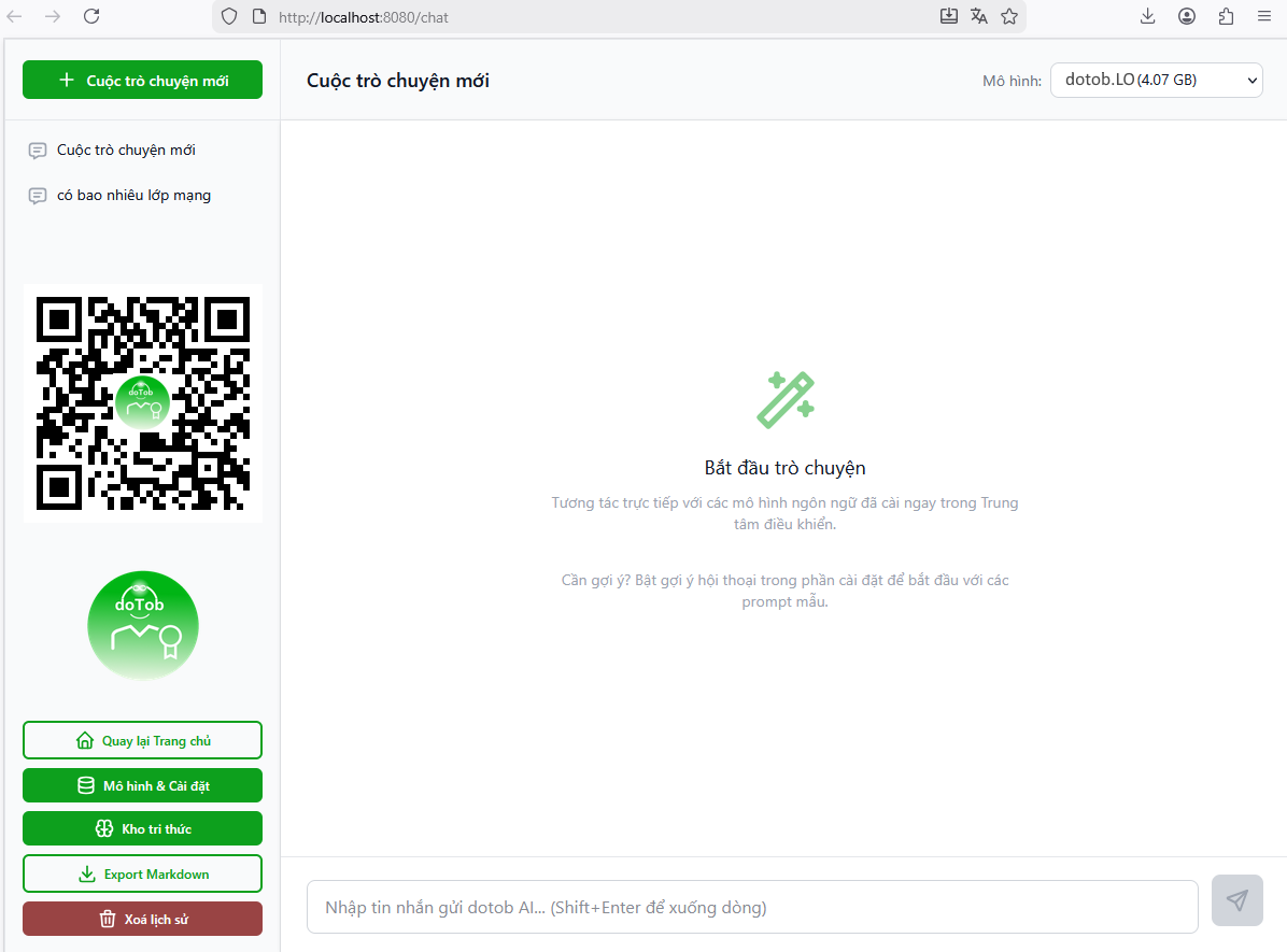 dotob.LO trí tuệ nhân tạo offline